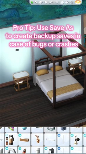 Sims 4 Tip #1: Save your game. Then save it again. Your future self will thank you when the game crashes right after you finish that perfect build 😩💾 #Sims4Tips #SaveYourGame #SimmerStruggles #BuildModeBlues #RelatableSimmer | Sims Grown