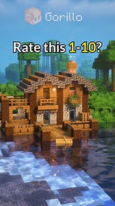 118K views · 1.7K reactions | Minecraft Lakeside House #minecraft #minecraftbuilding #minecrafttutorial | Gorillo | Facebook