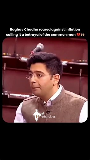 Raghav Chadha raised concerns in Parliament over the sharp rise in comparing prices before 2014 with