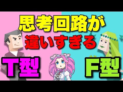 【MBTI】T vs F：考え方の違いを大解剖！ ＃MBTI #性格診断 #infp