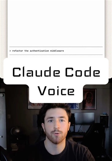 Claude code voice is changing the workflow for building… #vibecoding #claude