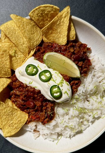 Chili Con Carne Recipe with Chipotle Paste