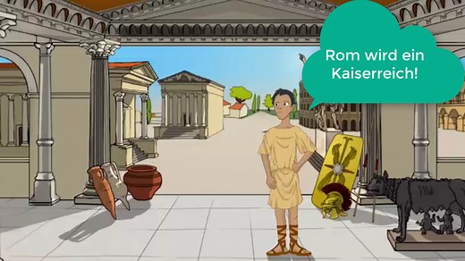 Frühe und hohe Kaiserzeit - Rom - Antike | Kinderzeitmaschine