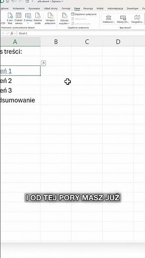 Okienko 20: spis treści i porządek zrobiony