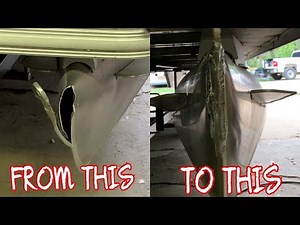 TIG Welding Aluminum Pontoon Repair Part 2 (Full Video)