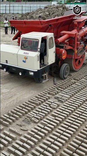 This Machine Works Non-Stop ⚙️🧱 | SNPC Automatic Brick Making Machine | Made in India 🇮🇳