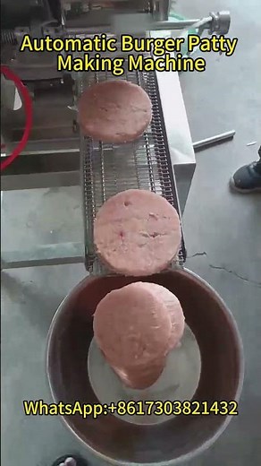 Automatic Burger Patty Making Machine | Meat Patty Forming Equipment