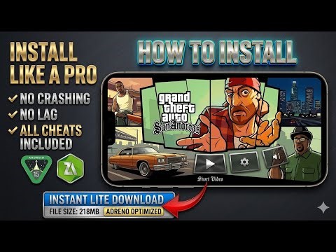 Fix "App Not Compatible" Error in GTA SA Android | Android 15 & 16 Working Method