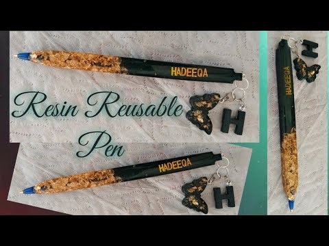 Resin Reusable Pen | How to make a Resin Pen | Epoxy and Reusable-Tutorial | Resin Pen