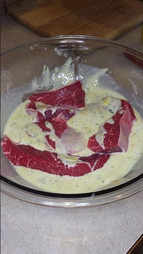 Buttermilk Marinated Steak!