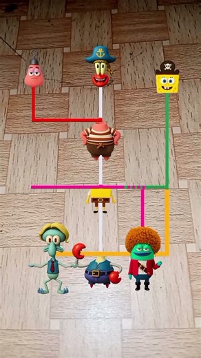 Spongebob Road – Match Every Head to the Right Body!