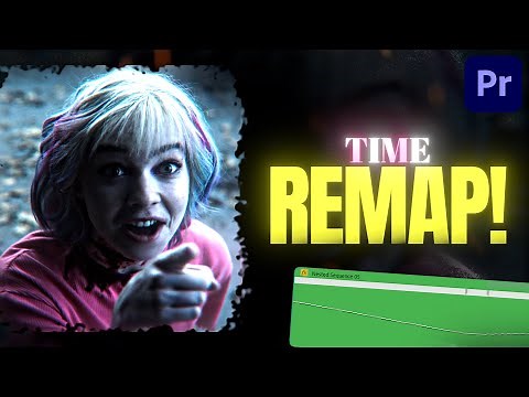 How To Time Remap on Premiere Pro - For Edits (Full Tutorial)