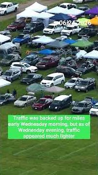 People begin gathering for Electric Forest