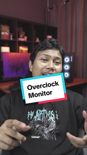 Gak cuma hardware pada PC, monitor juga bisa di Overclock loh guys! Tapi pastiin kalo kamu memang memerlukannya ya 😁 #imbapc #monitor #tips