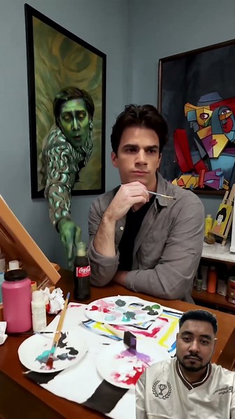 Real magic can be a work of art ​⁠@cocacola @cokepartner #shorts