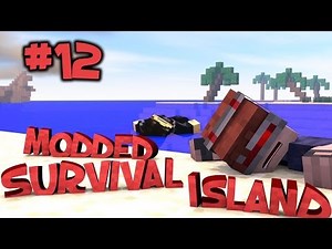 Survival Island Modded - Minecraft: Sneaky Trap! Part 12