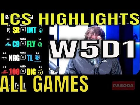 LCS Highlights Week 5 Day 1 ALL GAMES | LCS Spring 2024 W5D1