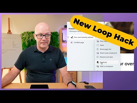 Microsoft Loop Hack: Copy pages between workspaces