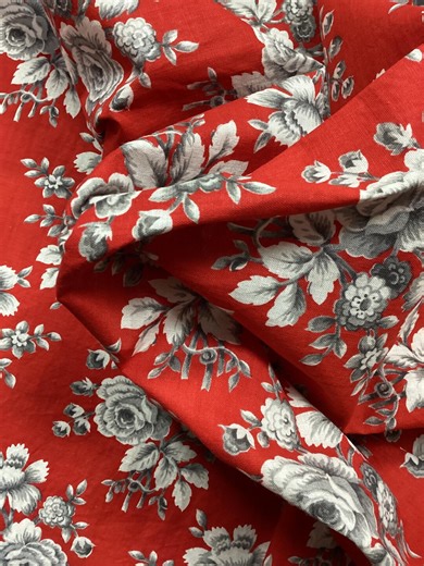 Vintage French Fabric, Great Design, Quilting, Patchwork, Cushions, Sewing Projects. - Etsy