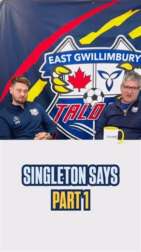 East Gwillimbury SC on Instagram: "🎤SINGLETON SAYS: PART 1🎤 From snowstorms to hot takes … our new Technical Director Henry Singleton has had quite the start at East Gwillimbury Soccer! We sat down with him to talk surprises, vision for player development, and yes — his controversial football opinions. Watch both parts to see Henry blind‑rank legends, share his funniest first‑month moments, and reveal what’s next for the Talons. #EGSoccer #Talons #BehindTheTitle #SoccerGods #HotTakes"