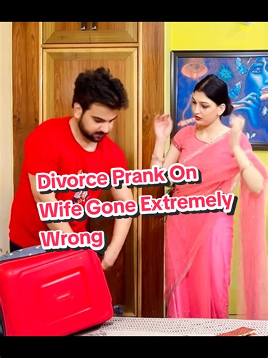Divorce Prank On Wife Gone Extremely Wrong Prank On Wife Emotional Husband Wife Prank Prank #Prank #pranks #funnyprank #Indian #viraltiktok