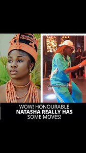 Wow, Honourable Natasha really has some moves! Check her out grooving to Tuface’s hit song 🎶‘Ole’ | Edo Pride