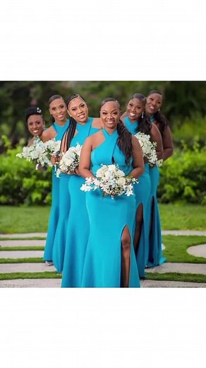 African Wedding Dresses for Maids | Bridesmaids Color Inspiration