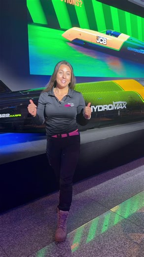 JCB Hydromax: Hydrogen Tech & World Record Speed!
