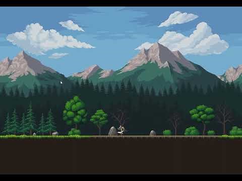 Forest Environment Side-Scroller Pixel Art Tileset