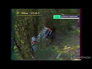 Group_B_Incidente_Attilio_Bettega_al_Tour_de_Corse_1985 #rally #group b #crash