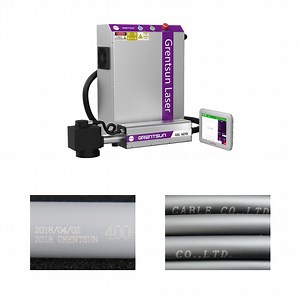 [Hot Item] Flying Fiber Laser Marking Machine for Extrusion PE Cables with Qr, Batch No., ISO