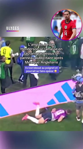 Jordan Henderson blessé au poignet après Mexique‑Angleterre