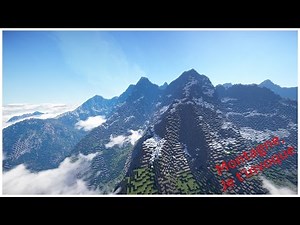 Minecraft | Faire une montagne | World Edit