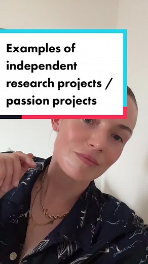 Examples of Independent Research Projects for College Applications