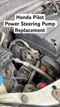 Honda Pilot Power Steering Pump Replacement using ‪@apremiumcom‬ parts #honda #cars #automotive #diy