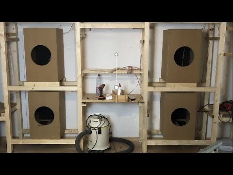 Heimkino selber bauen #5 / 2000 Watt Subwoofer Array