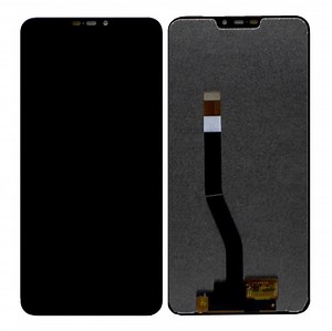LCD with Touch Screen for Lava Z92 - Green (display glass combo folder)