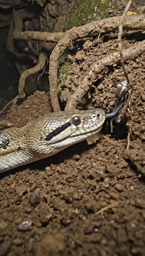 Giant Anaconda Snake Realistic Jungle Scene | #shorts #greenscreen