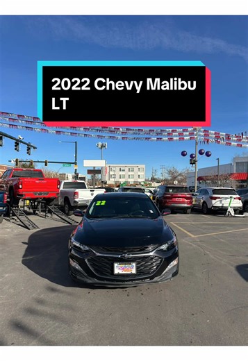 🚗 2022 Chevrolet Malibu LT — Stylish & Efficient Mid‑Size Sedan! Roll in style with this Black 2022 Chevrolet Malibu LT featuring 42,404 miles, a 1.5L turbocharged 4‑cylinder engine, smooth CVT transmission, and Front‑Wheel Drive — built for confident everyday driving with great fuel efficiency and modern comfort. The LT trim brings nice touches like LED daytime running lights, heated mirrors, dual‑zone climate control, and remote start — all paired with Chevy’s reliable performance. ✨ Comforta