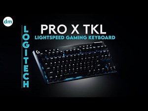 Logitech G Pro X TKL Lightspeed Gaming Keyboard | Tactile Switches | Direct Macro