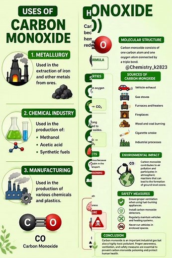 Carbon Monoxide (CO): Environmental Impact, Safety Measures & Interesting Fact #chemistry #neet