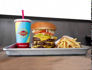 Big game, bigger burger. #XXXLChallenge | Fatburger