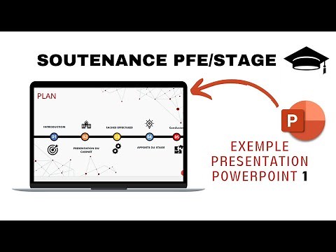 Présentation PowerPoint soutenance PFE/STAGE