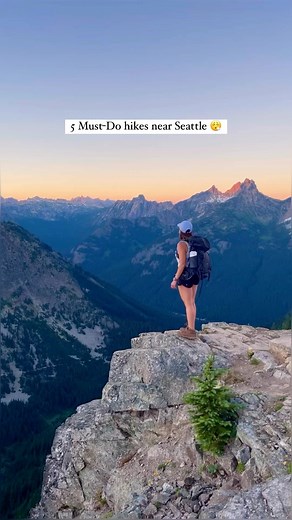28K views · 55 reactions | 5 Must-Do Hikes near Seattle Heybrook...