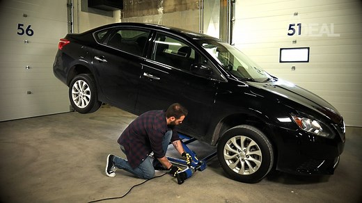 Weighing only 111lbs, the iDeal Portable Vehicle Tilting Lift is an incredibly compact and lightweight tool that will make any vehicle maintenance you do easier. Find it in store or online here👉 https://prnc.es/3KHqpyq | Princess Auto