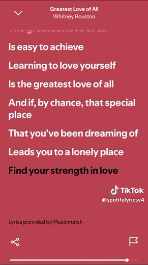 Greatest Love Of All Lyrics by Daryl Ong