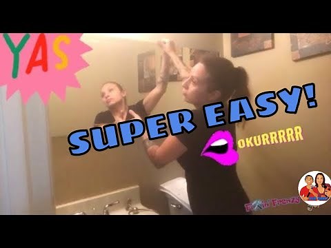 Ikea Mirror Installation | How to install Ikea Mirror with brackets