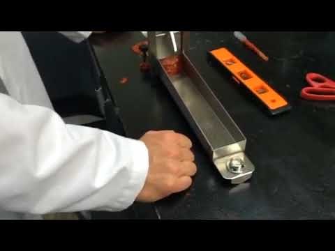 Bostwick Consistometer demonstration