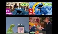 Mix of 4 videos from youtube : Cookie Monster Remix