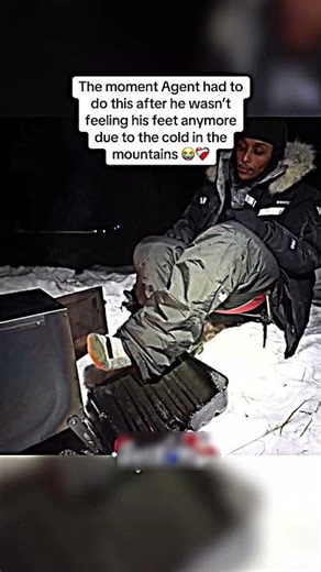 Agent FROZE up on the ICE MOUNTAAIN!!!